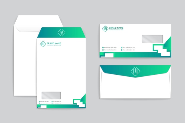 Elegant minimal envelope design