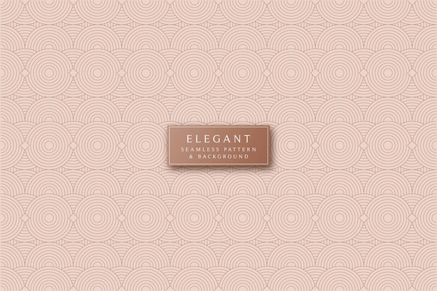 Elegant minimal lines seamless pattern background  