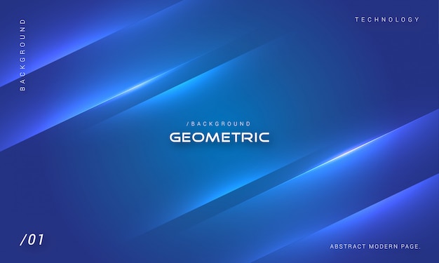 Vector elegant minimalist blue background