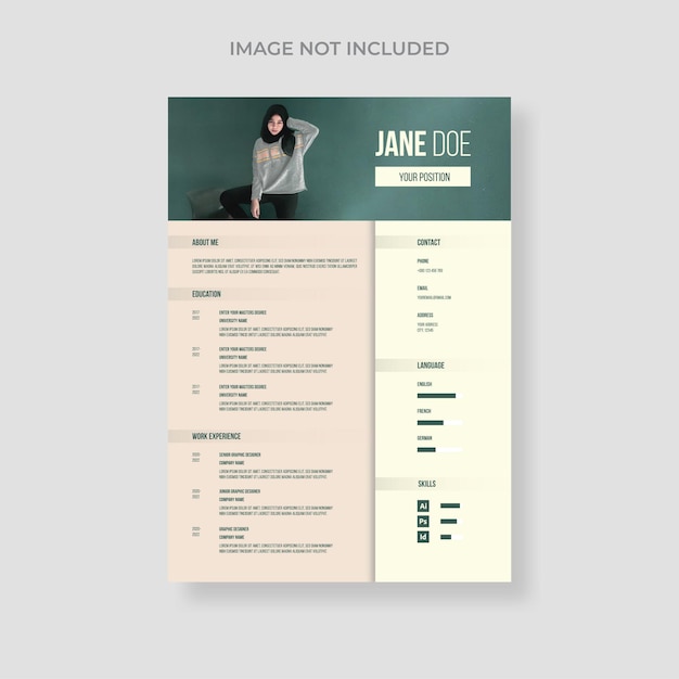 Elegant Minimalist CV Elegant Resume