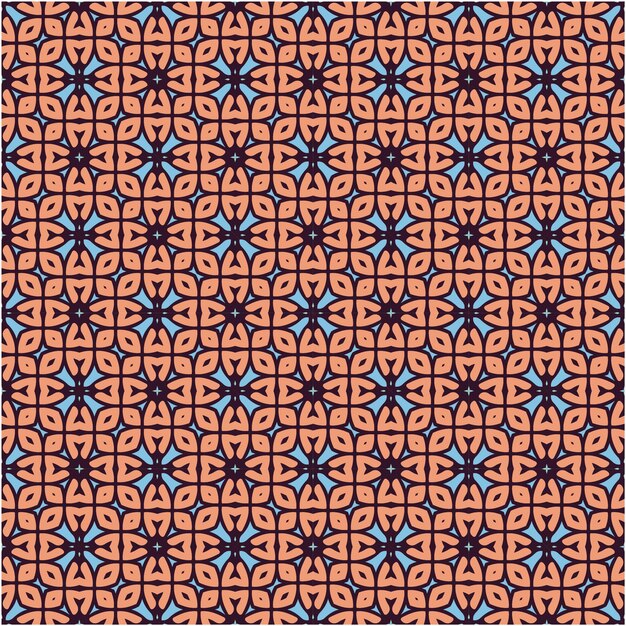 Elegant minimalist ethnic pattern design