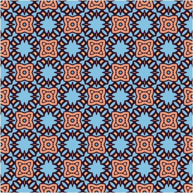 Elegant minimalist ethnic pattern design