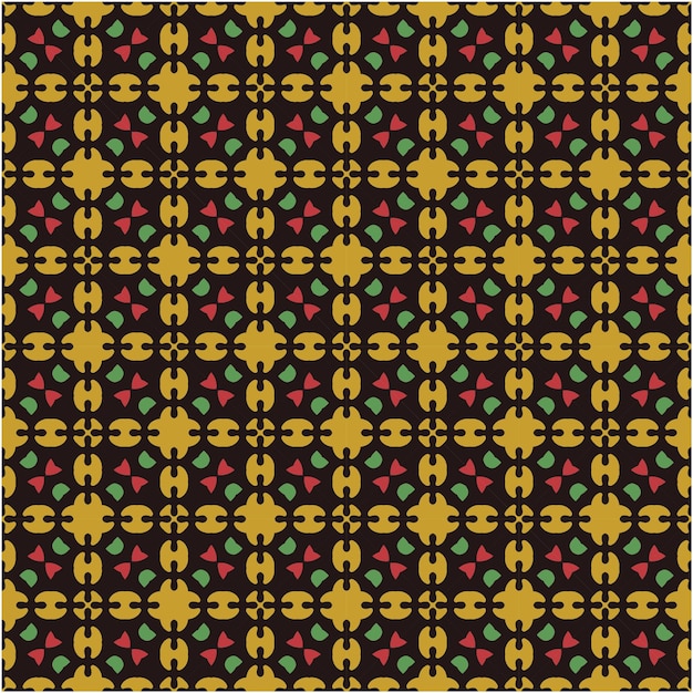 Elegant minimalist ethnic pattern design