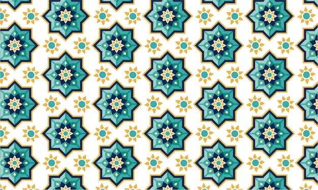 Elegant Modern Abstract Minimalist Islamic Vector Pattern Design