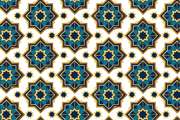 Elegant Modern Abstract Minimalist Islamic Vector Pattern Design