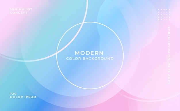 Elegant modern abstract soft pink and blue colors background