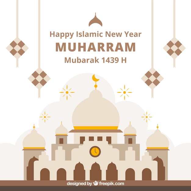 Elegant muharram background