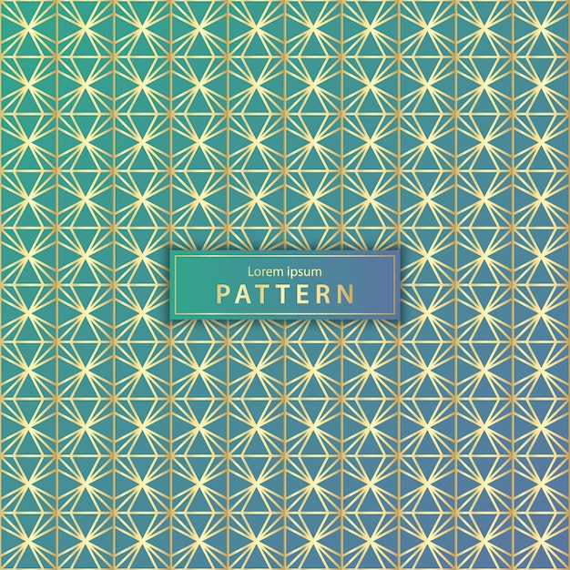 Elegant naadloos geometrisch patroon