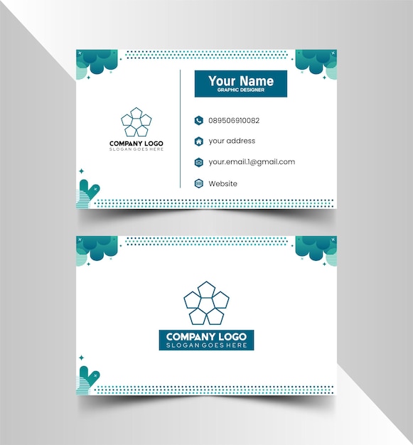 Elegant name card and id card templates 1516