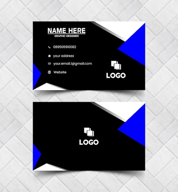 Elegant name card and id card templates - 32