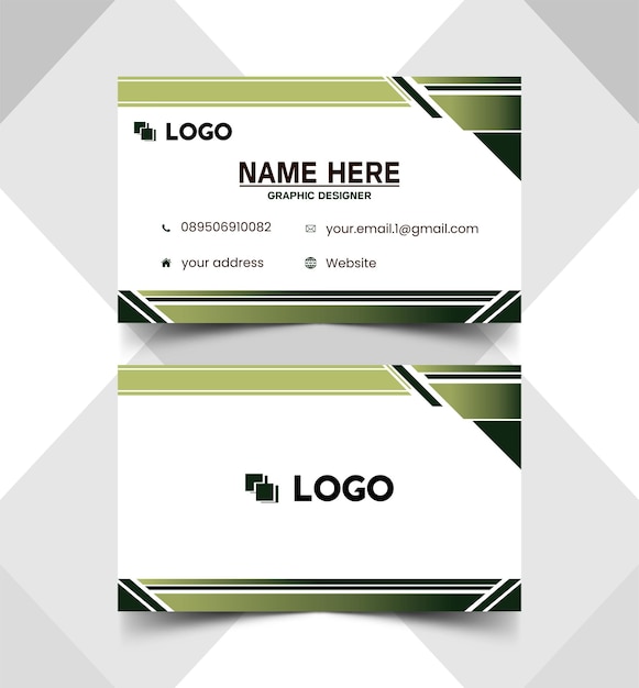 Elegant name card and id card templates - 50