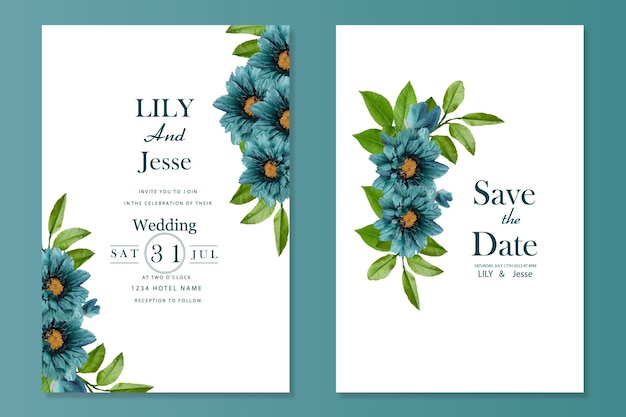 Elegant New Wedding Invitation Design