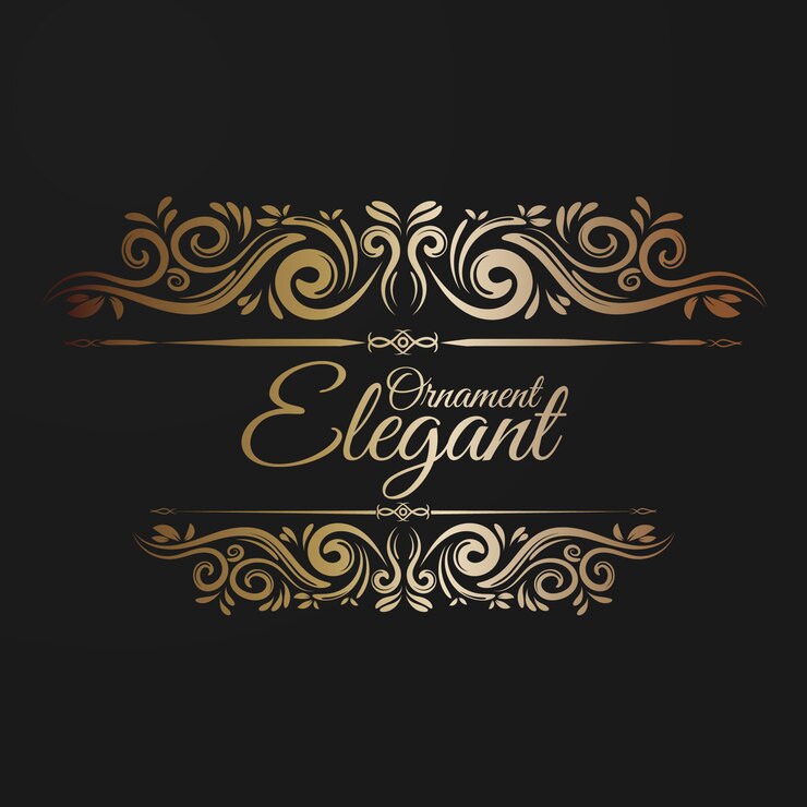 Vector elegant ornament