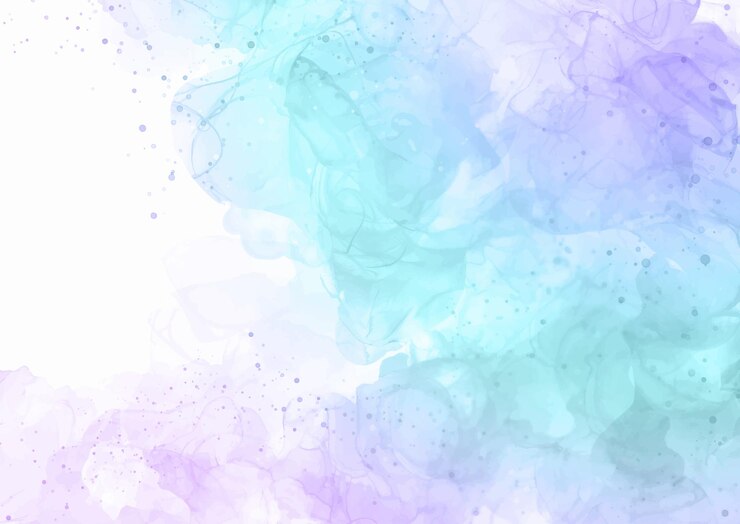 Vector elegant pastel coloured hand painted watercolour background