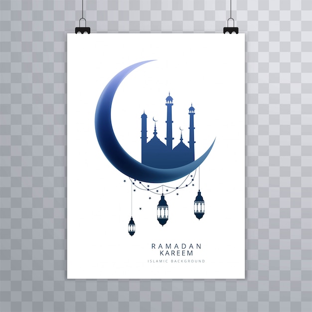 Elegant Ramadan kareem brochure design