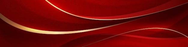 Вектор Элегантный красный фон. абстрактный трехмерный дизайн фона, яркий плакат, баннер и т. д.