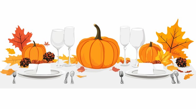 Vector elegant restaurant table settings and decor for dining events beautifully arranged tableware