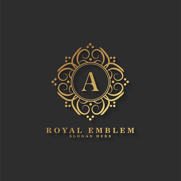 Elegant retro ornamental logo