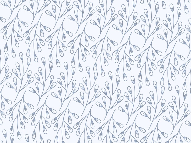 elegant seamless floral and flower pattern