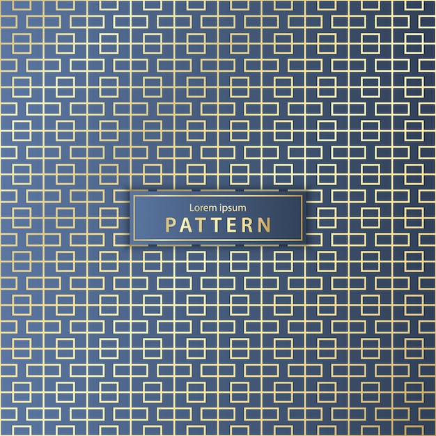 Elegant seamless geometric pattern