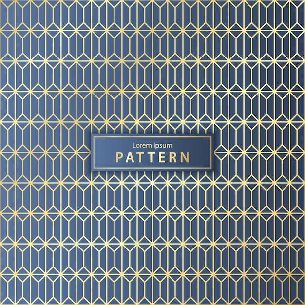 Vector elegant seamless geometric pattern