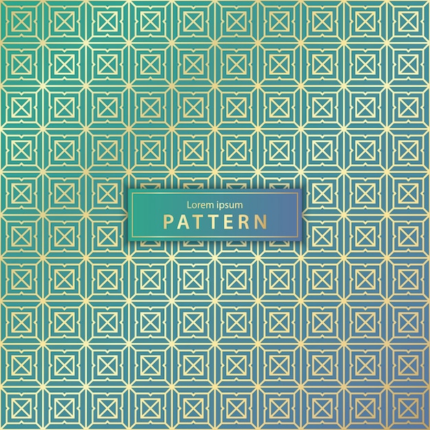 Vector elegant seamless geometric pattern