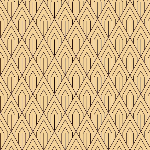 Elegant seamless geometrical pattern