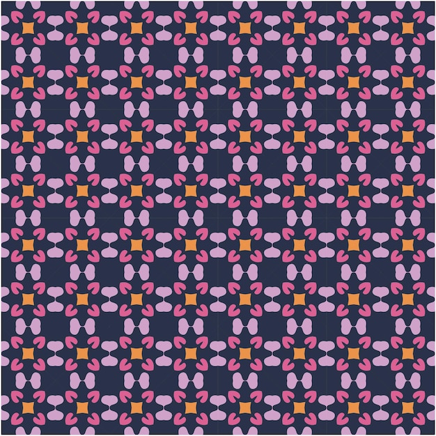 Elegant seamless pattern colorful design