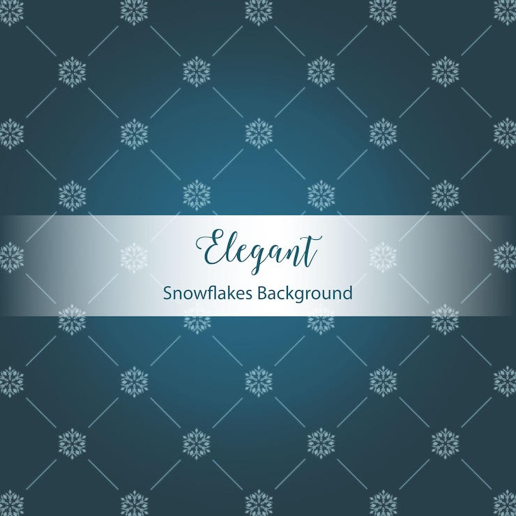वेक्टर elegant snowflakes background