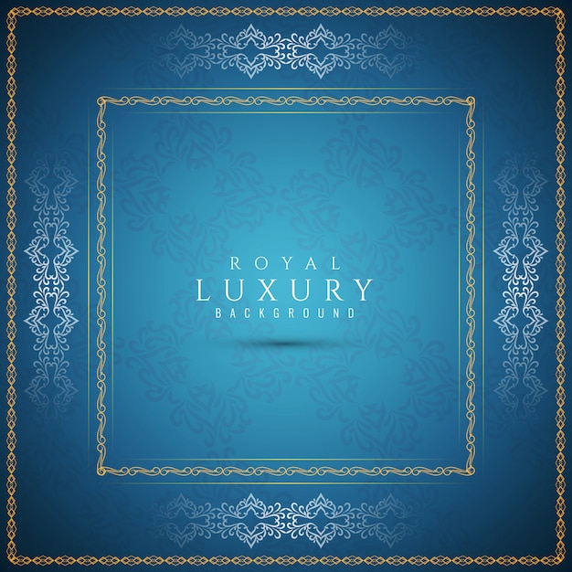 Elegant stylish luxury royal blue background