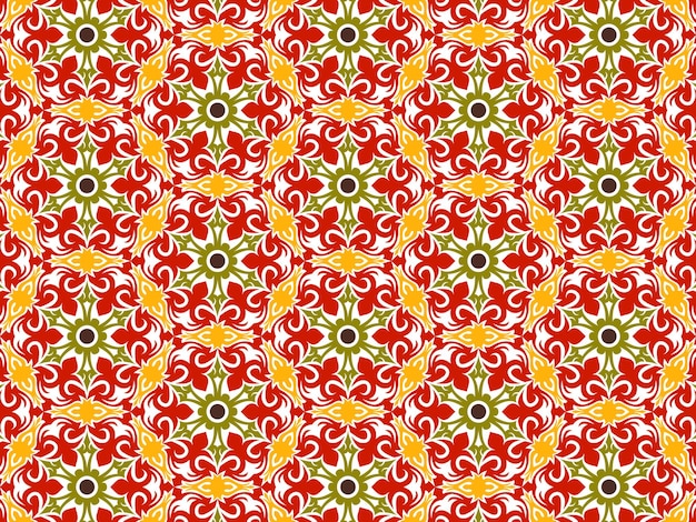 Vector elegant and unique ethnic pattern background