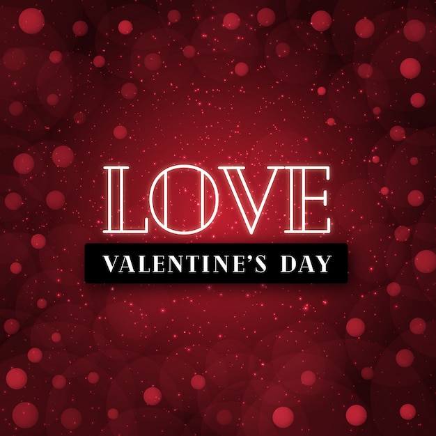 Elegant valentine red love background