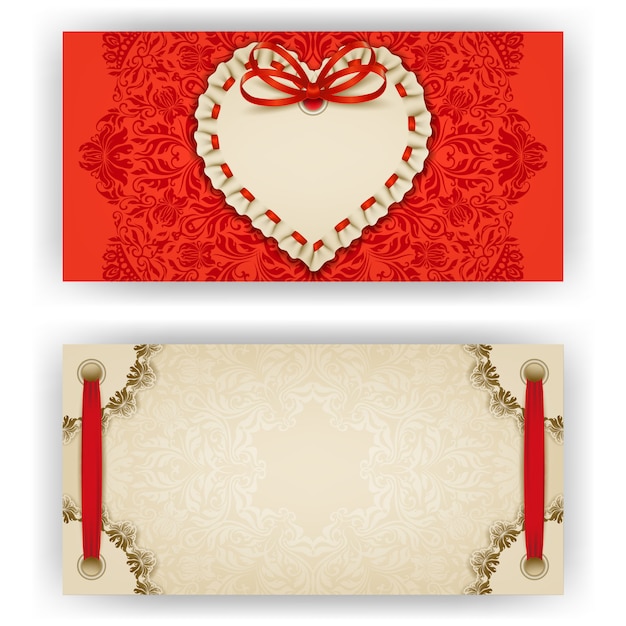 elegant vector template for luxury invitation