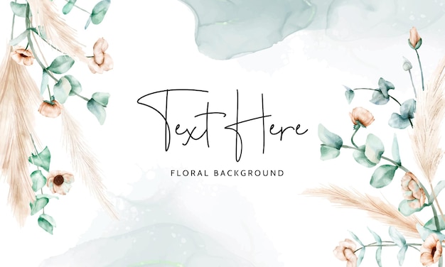 elegant vintage floral background