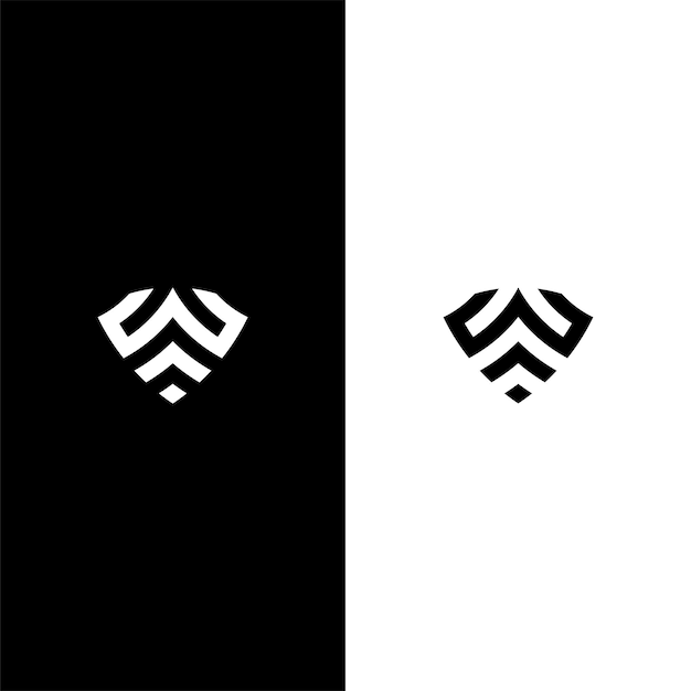 elegant wa-monogramlogo