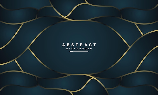 Vector elegant wave abstract background design