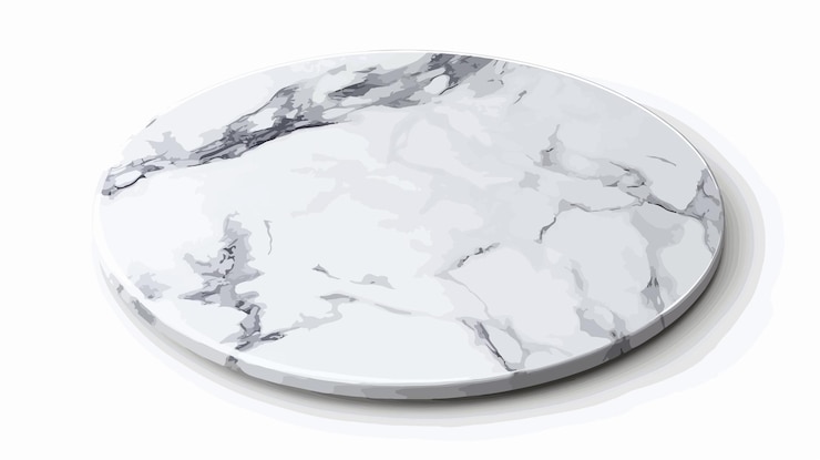 Vector elegant white marble textured background for design projects