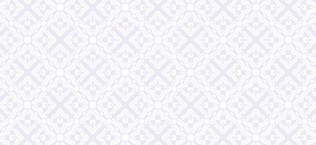 Elegant white seamless geometric pattern