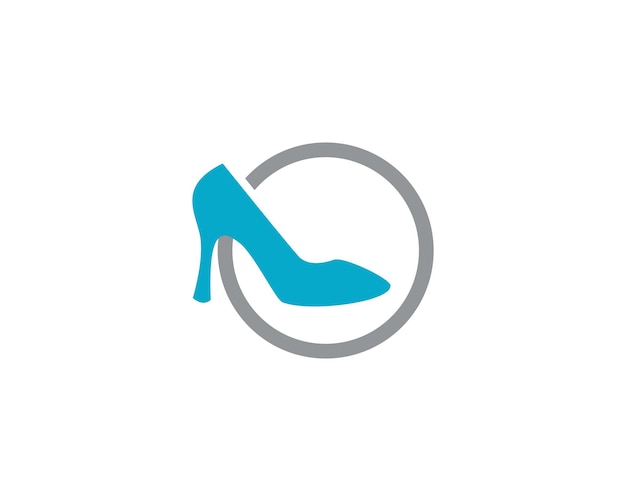 Vector elegant women shoe illustration