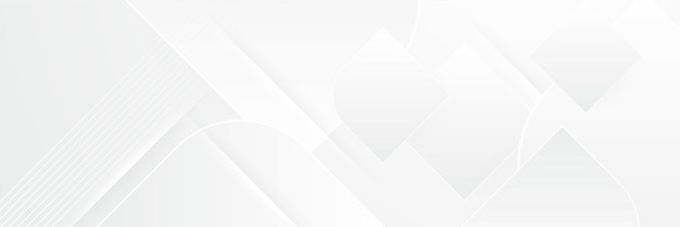 elegante abstracte witte banner achtergrond met glanzende lijnen