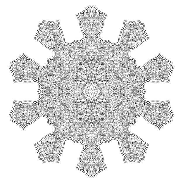 elegante mandala-vector voor ontwerp