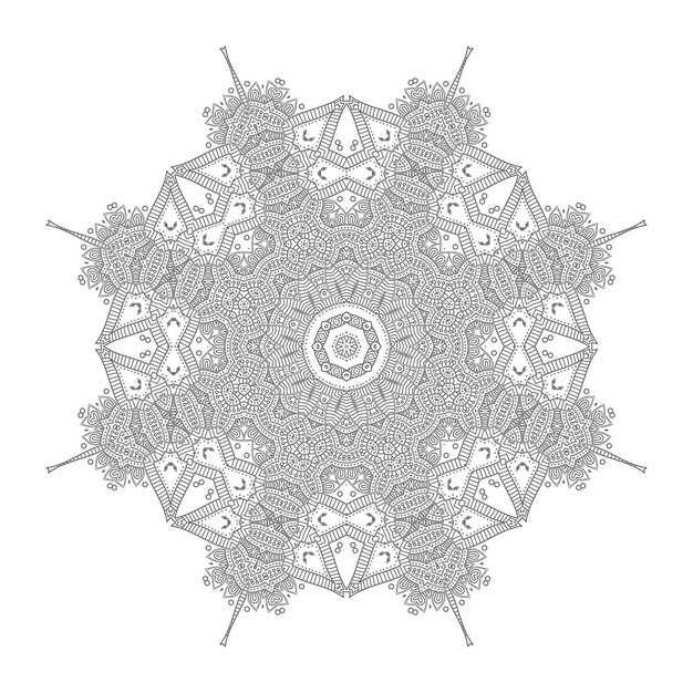 elegante mandala-vector voor ontwerp