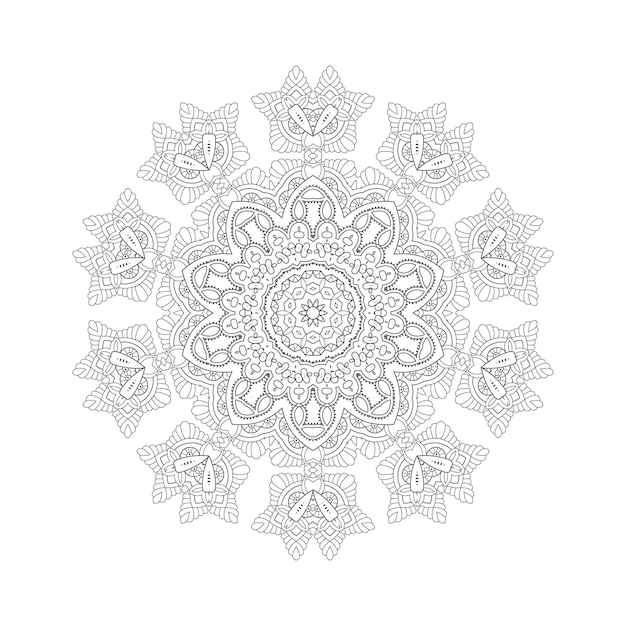 elegante mandala-vector voor ontwerp