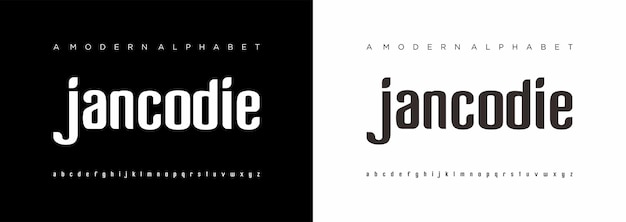 Elegante moderne alfabetletters lettertype klassieke belettering minimale modeontwerpen typografie moderne serif-lettertypen regelmatig