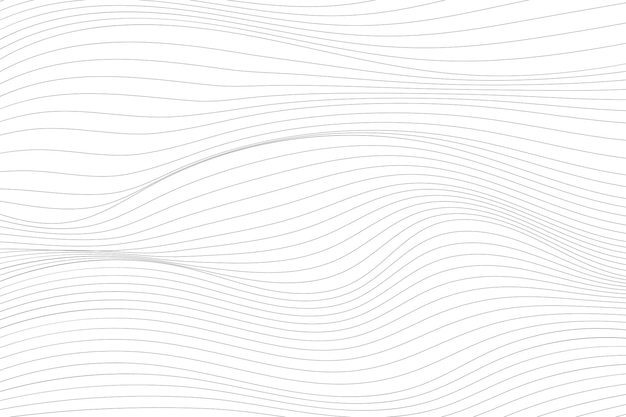 Elegante moderne minimale abstracte achtergrond met golvende lijnen in zwart