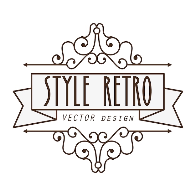 Elegante retro-stijl