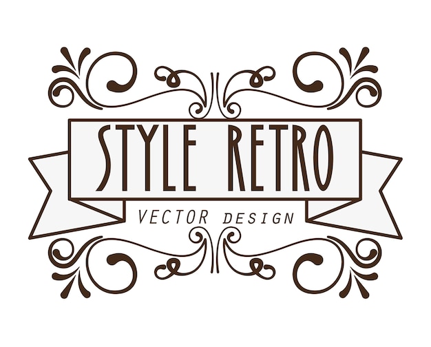 Elegante retro-stijl