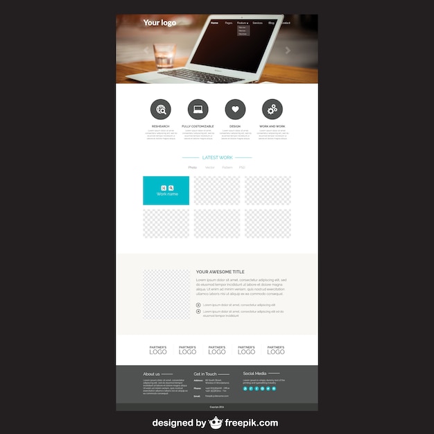 Elegante website template