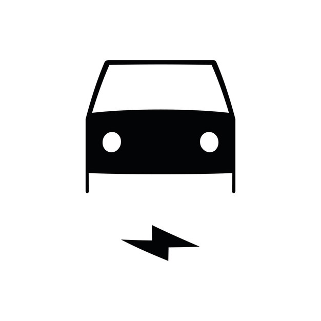 Elektrisch vervoer Vectorillustratie van dun lijnpictogram Kwaliteitspictogram voor mobiel en web