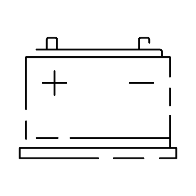 Elektrische auto lijn pictogram Elektrische auto kabel contour en plug opladen zwart symbool Eco vriendelijke electro auto voertuig concept Vector elektriciteit illustratie Waterstof auto